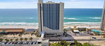 2 Beachfront Condos | BBQ Balconies, Resort Pool, Hot Tub + Direct Beach Access