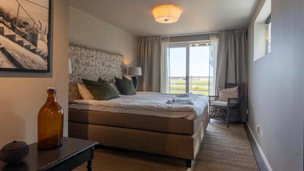 雙人房, 海景 | 遮光布/窗簾、熨斗/熨衣板