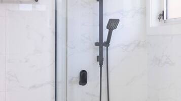Shower, hair dryer