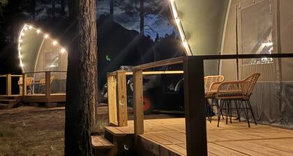 Pinetop Glamping Tent at Manzano Mountain Retreat