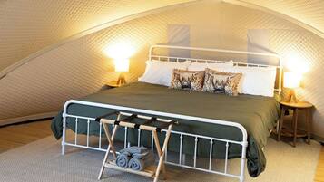 1 dormitorio, cuna de viaje, wifi gratis y ropa de cama