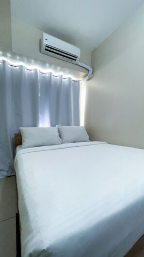 1 chambre, fer et planche à repasser, accès à Internet, literie fournie