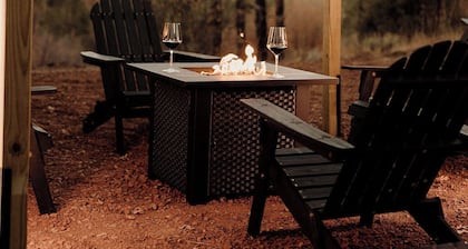 Winter Glamping Under the Manzano Stars