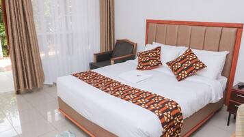 Free WiFi, bed sheets