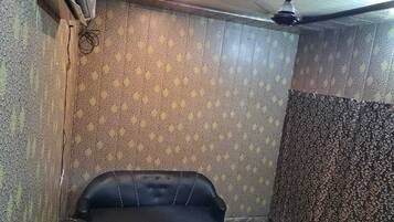 Desk, rollaway beds, free WiFi, bed sheets