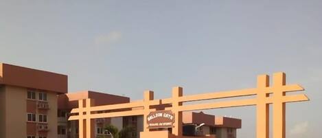 Fassade der Unterkunft