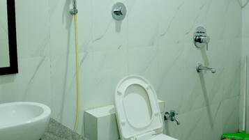 Free toiletries, towels, soap