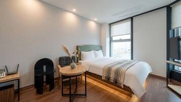 Premium bedding, free WiFi, bed sheets, wheelchair access