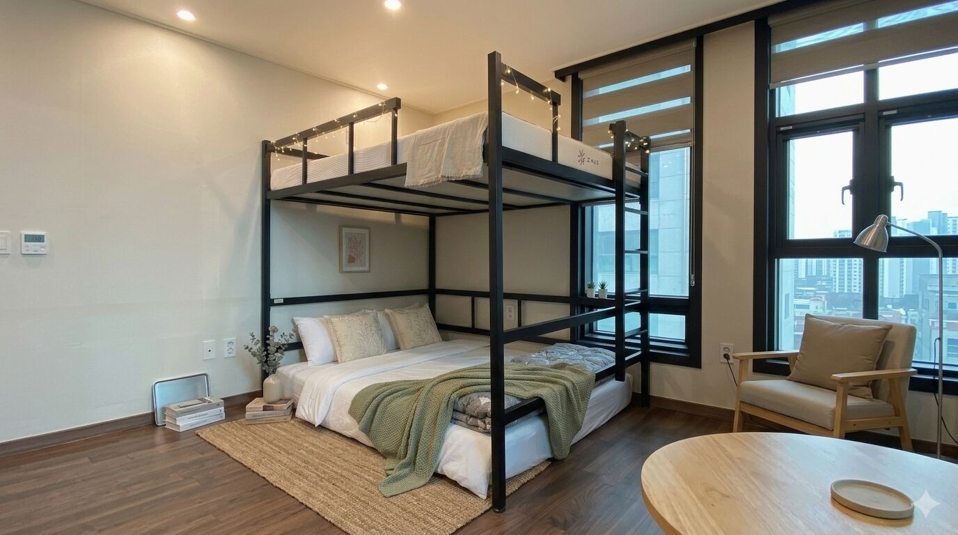 Basic Shared Dormitory | Premium bedding, free WiFi, bed sheets, wheelchair access