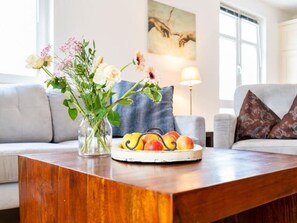 TV, DVD player, stereo