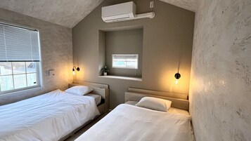 Villa básica, no fumadores (Coral, 5 guests) | Decoración individual, mobiliario individual, wifi gratis y ropa de cama