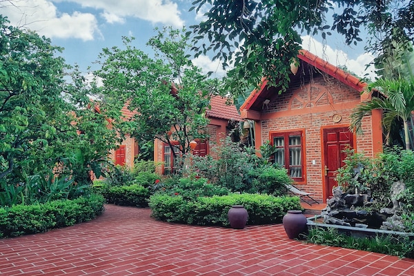 Bungalow, vue jardin