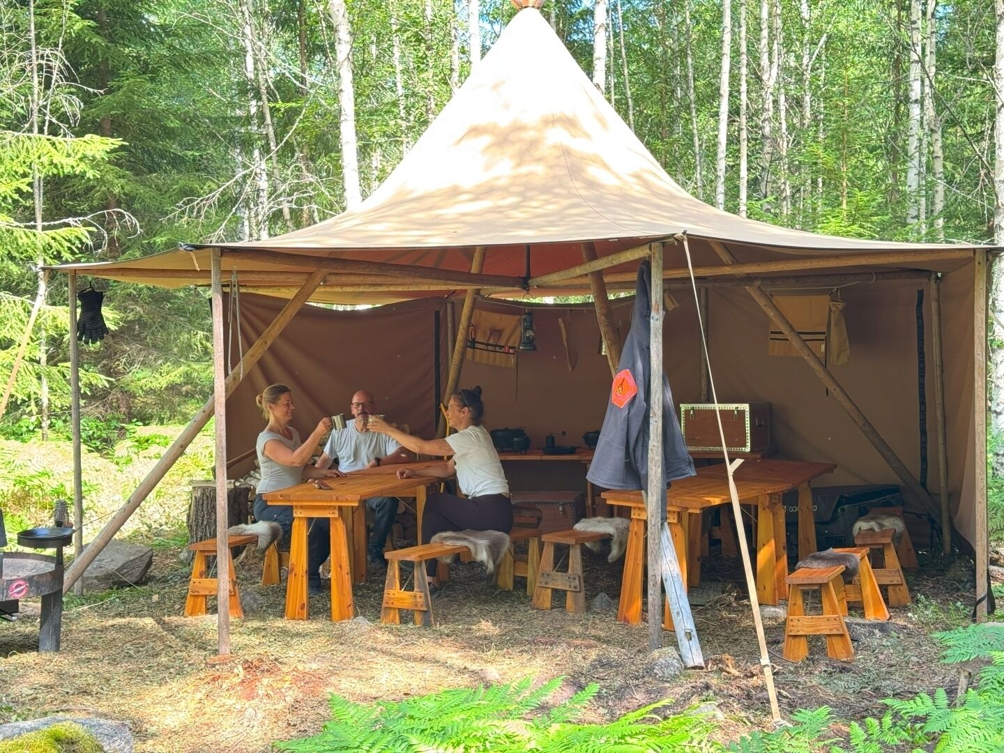 Udendørs spisemuligheder