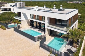 Exterior - Villa Yana with Pool and Sea View (Medulin)