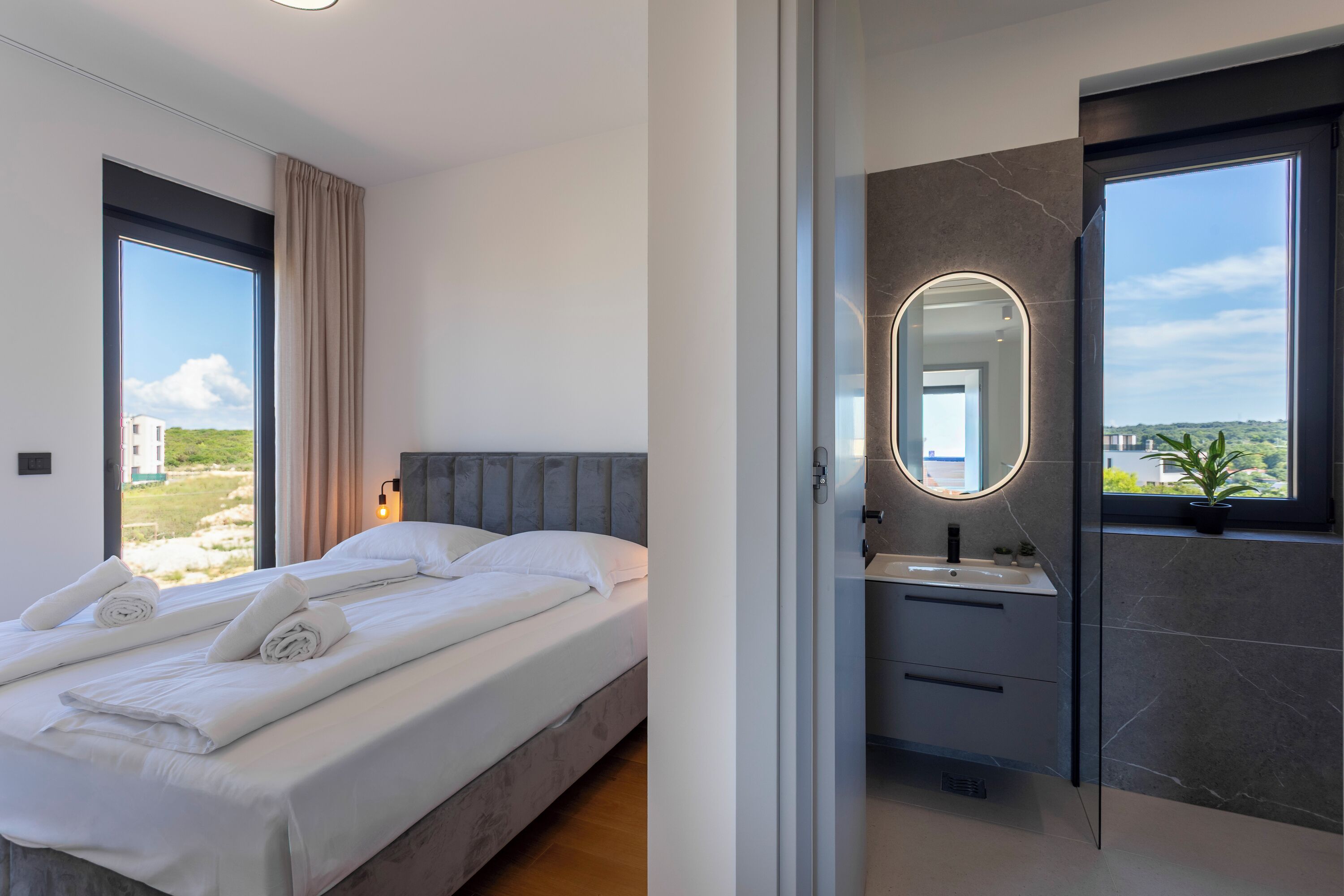 Family Villa, Multiple Bedrooms (Villa Petra with Pool and Sea View) | 3 bedrooms, free WiFi, bed sheets