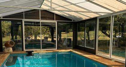 La pompagne 12 personnes piscine privée et chauffée