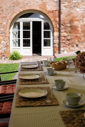 Restauration en plein air