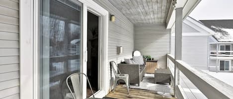 Condo, 1 quarto, cozinha, vista para o jardim | Terraço/pátio