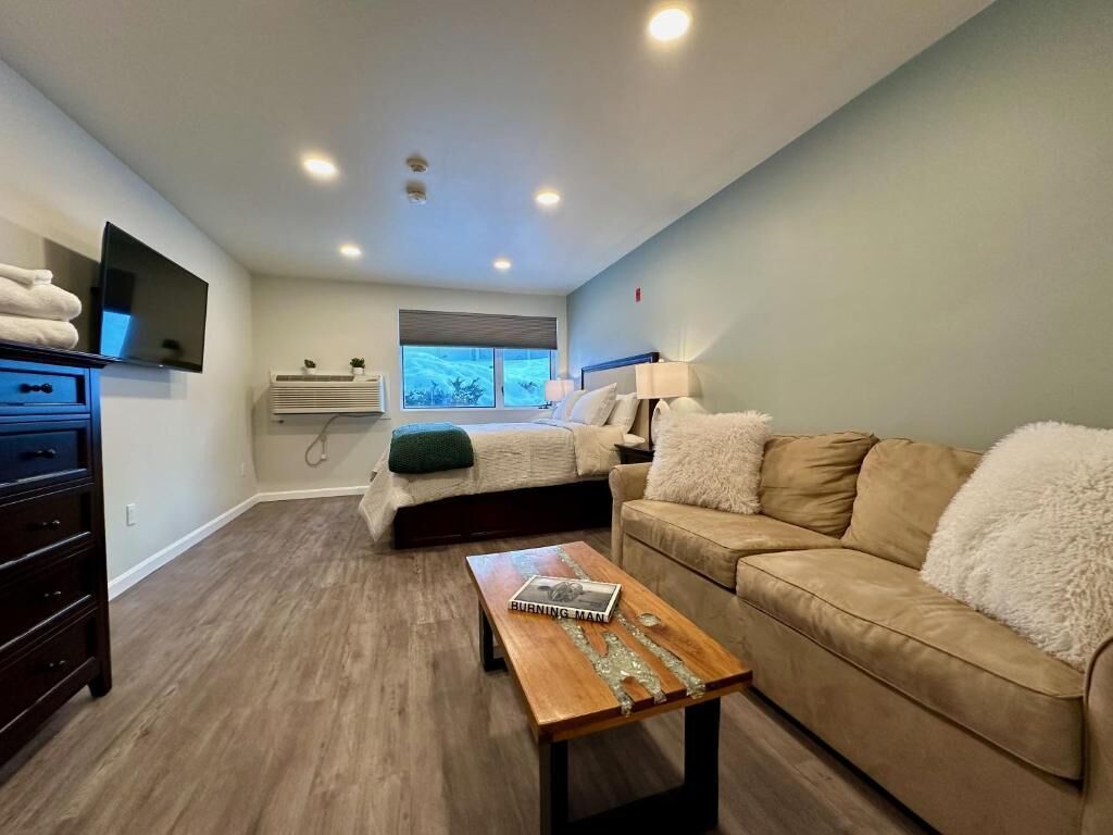 Studio | Vue de la chambre