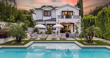 Otis Ave - Modern Farmhouse Retreat w/ Pool, Spa & Luxe Interiors