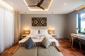 Deluxe-Villa, Balkon