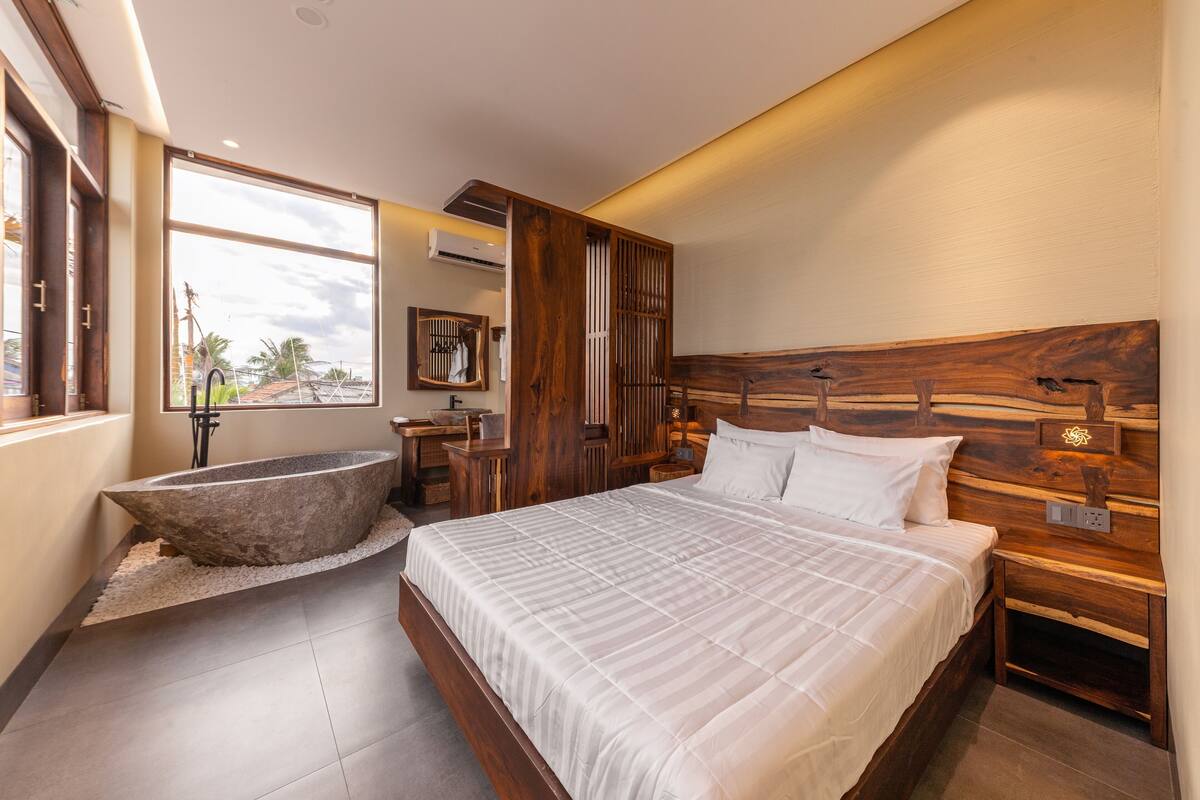 Egyptian cotton sheets, premium bedding, down duvets