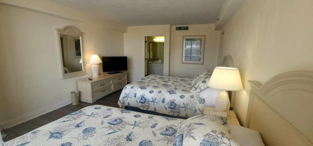 Appart'hôtel, 1 chambre, vue océan | Coffres-forts dans les chambres, bureau