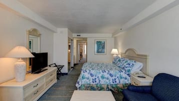 Condo, 1 Bedroom, Ocean View | In-room safe, desk, laptop workspace, blackout curtains