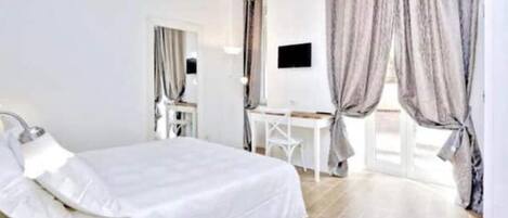 1 chambre, fer et planche à repasser, accès Internet, draps fournis