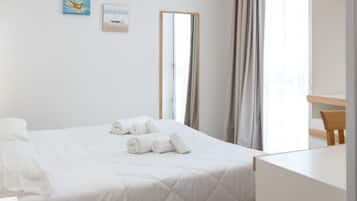 Minibar, in-room safe, desk, cots/infant beds
