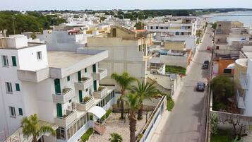 Majoituspaikan julkisivu