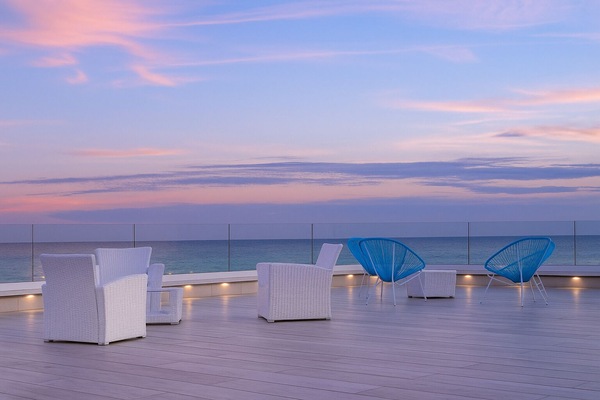 Rooftop terrace