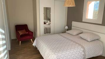 1 chambre, Wi-Fi, draps fournis