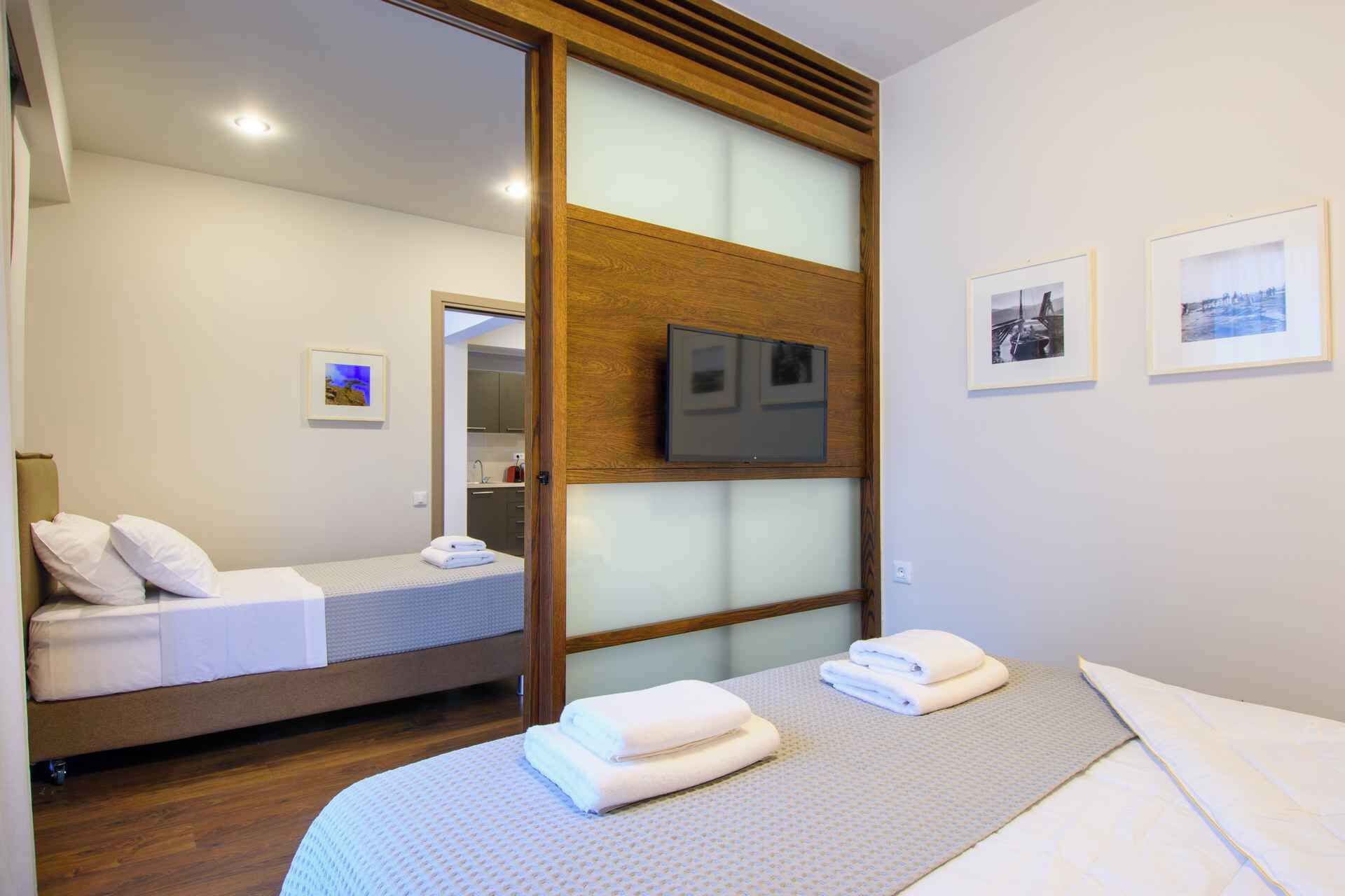 Apartamento conforto, 1 quarto, vista para o jardim | Espaço de trabalho para notebook, quartos à prova de som