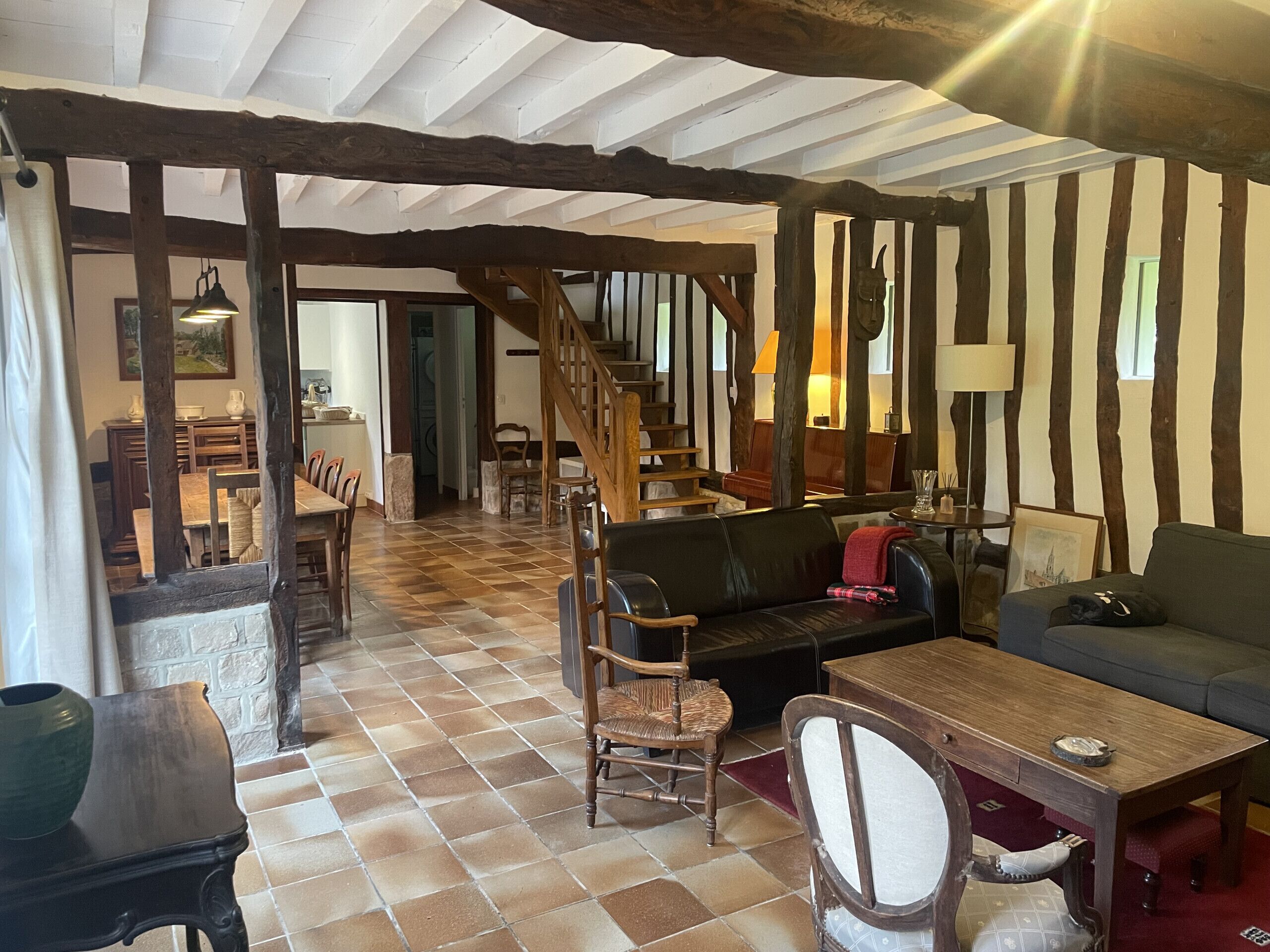 Télévision, cheminée