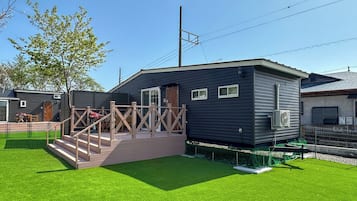 (Ruri)Basic / Open-air bath / Private dog run / Barbecue grill / Non-smoking | Individually decorated, individually furnished, free WiFi, bed sheets