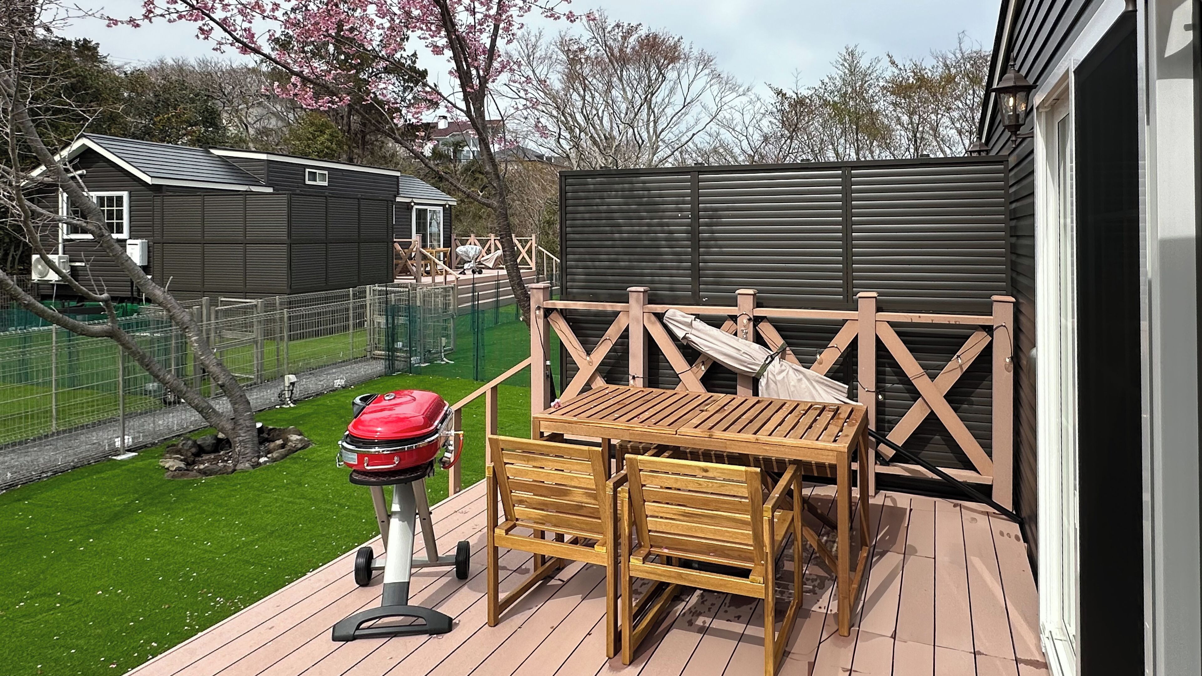 经典客房, 无烟房 (Open-airbath,Private dog run,BBQgrill) | 露台