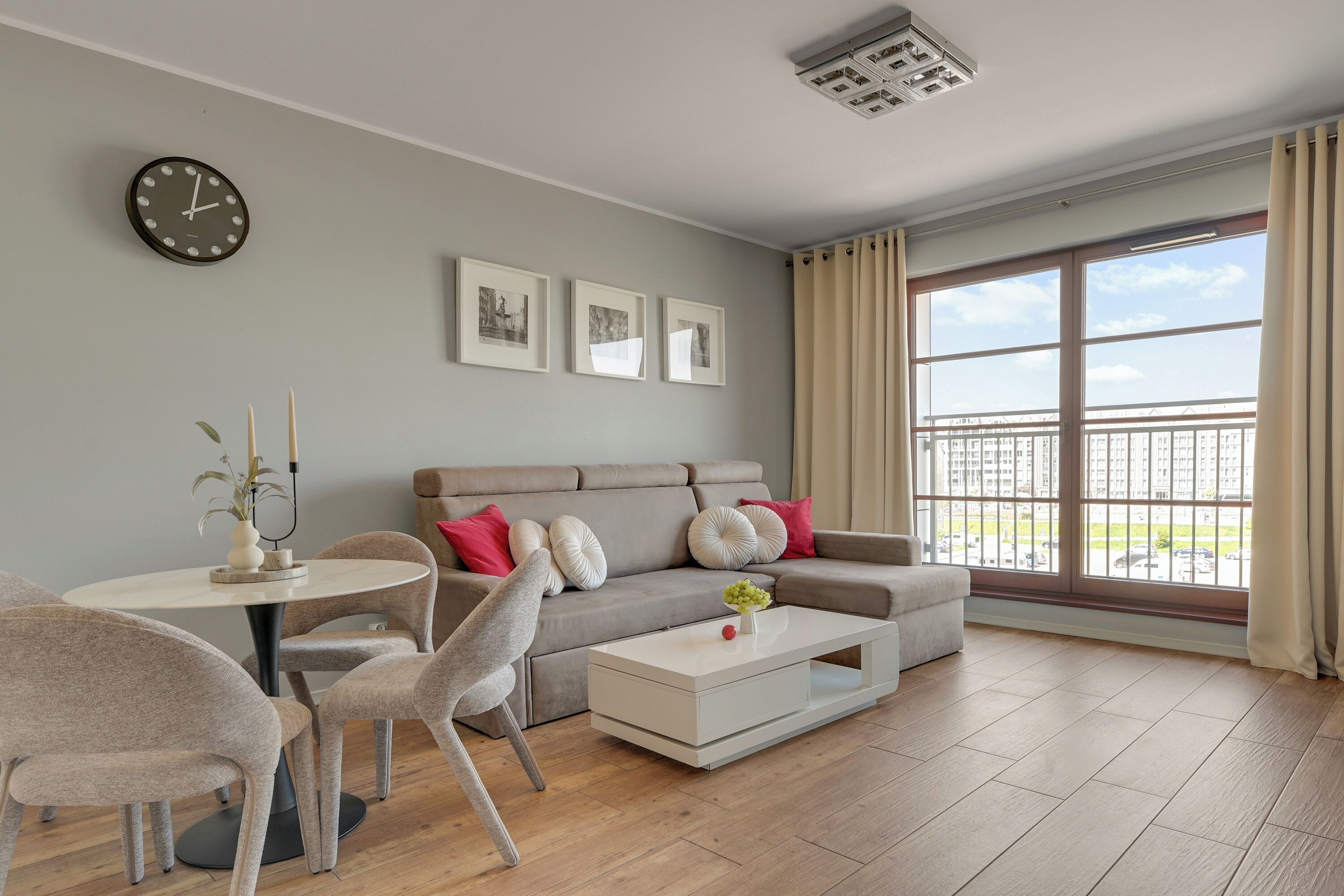 Superior Apartment, 1 Bedroom | Living area | Flat-screen TV