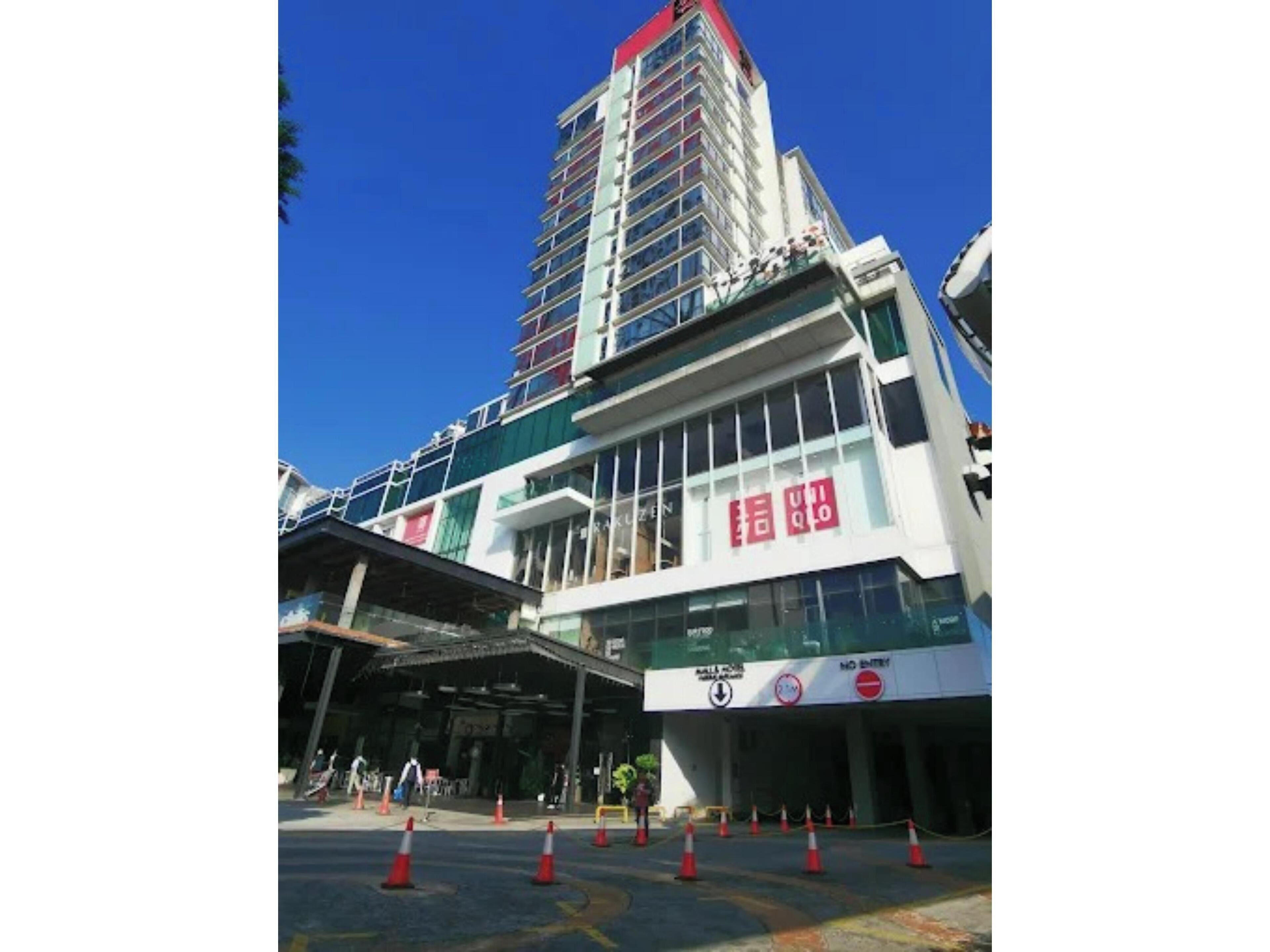 Façade de l’hébergement