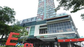 Fassade der Unterkunft