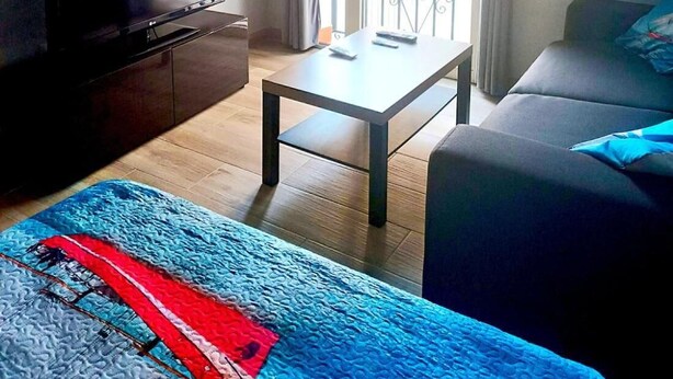 Apartment, 1 Schlafzimmer, Raucher, Balkon | Wohnzimmer
