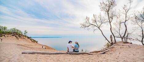 Accommodatie ligt op het strand