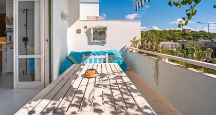 Terrasse avec Vue sur la Mer - Santa Caterina di NardĂČ