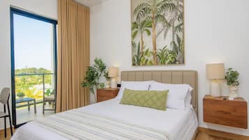 Superior Studio, Balcony, Pool View | Iron/ironing board, free WiFi