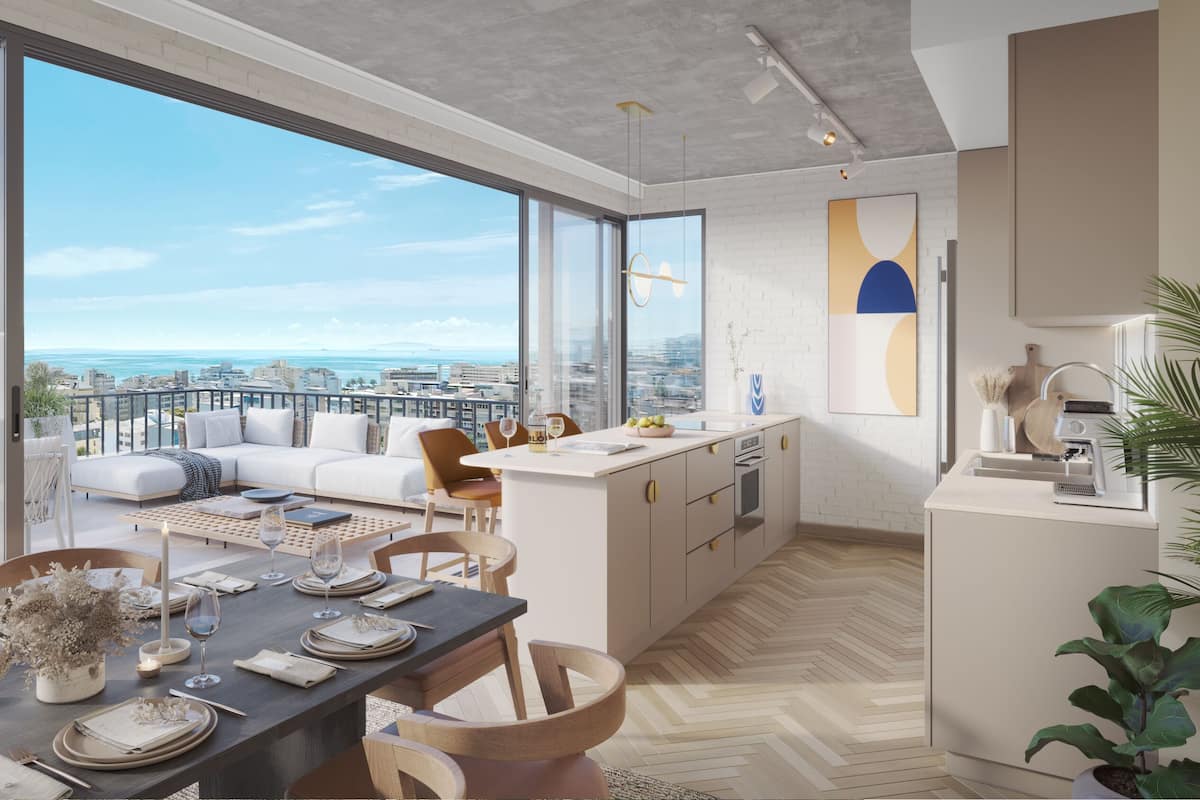 Two Bedroom | Private kitchen | Fridge, microwave, oven, stovetop