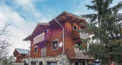 Chalet de 4 chambres avec jacuzzi et sauna