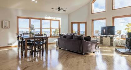 St. Ignace Winter Views|UP2 Trails|Shops Nearby