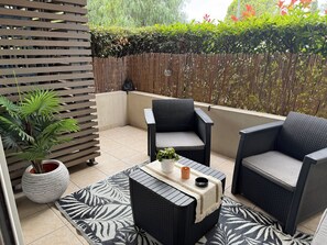 Terrace/patio - Cosy T2 apartment close to amenities and the sea (Fréjus)