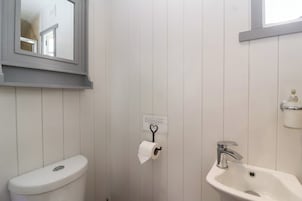 Ducha y secador de pelo