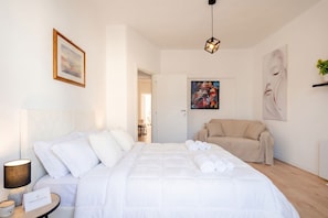 4 chambres, lit parapluie